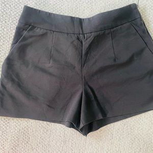 Forever 21 Contemporary Black Chino Tailored Trouser Shorts